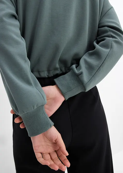 Blouson oversize en sweat doux, bonprix