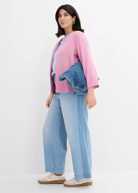 Veste en mati&egrave;re sweat, bonprix