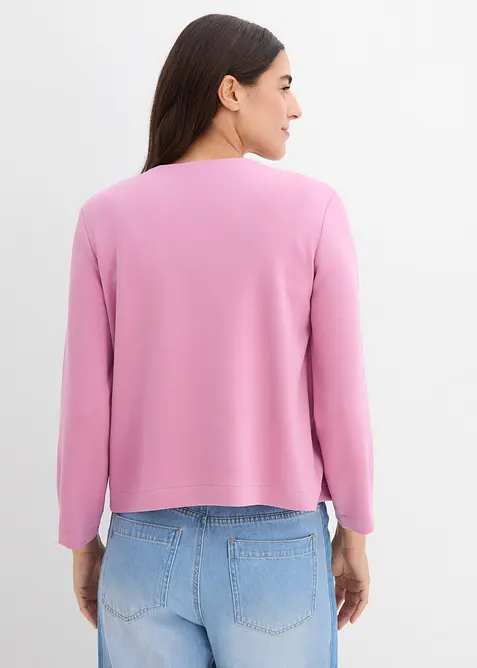 Veste en mati&egrave;re sweat, bonprix