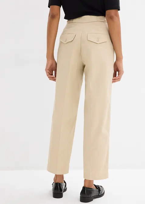 Pantalon chino en twill de coton, bonprix