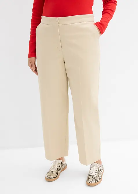 Pantalon chino en twill de coton, bonprix