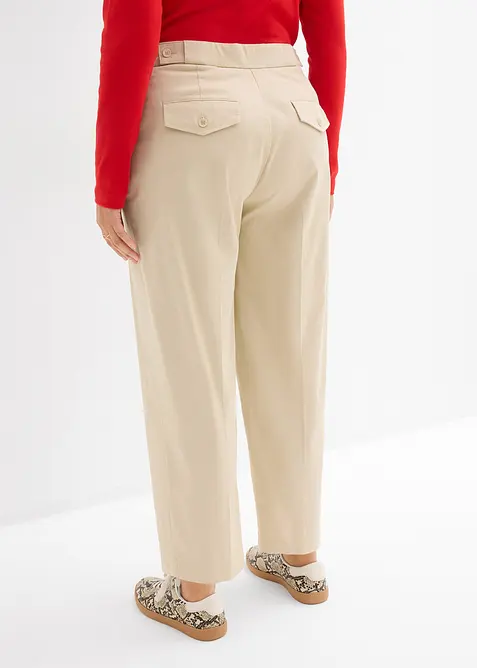 Pantalon chino en twill de coton, bonprix