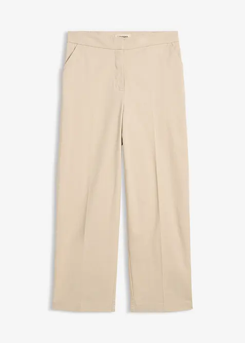 Pantalon chino en twill de coton, bonprix