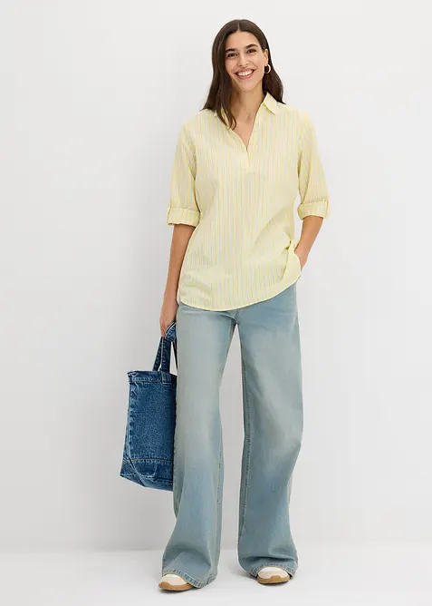 Blouse 100% coton, bonprix