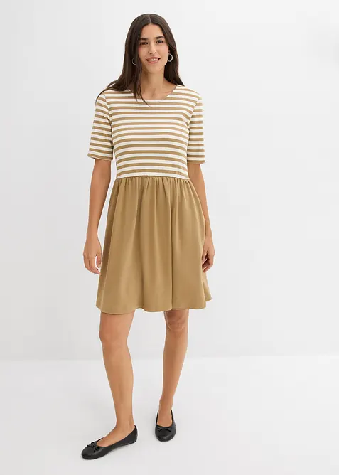 Robe en jersey 100% coton, bonprix