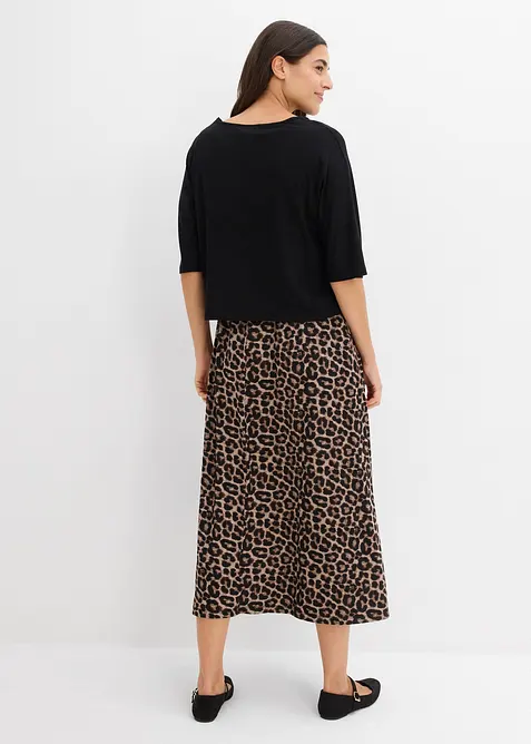 Robe fluide en jersey viscose, bonprix