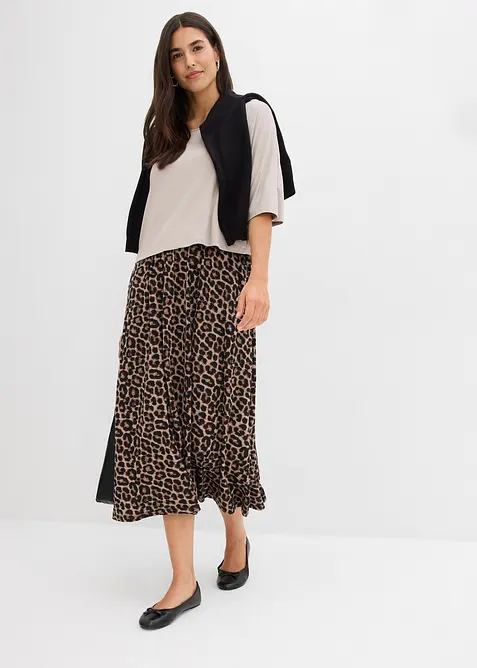 Robe fluide en jersey viscose, bonprix