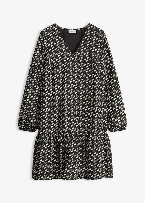 Robe courte effet froiss&eacute;, bonprix