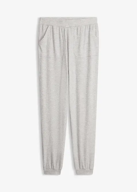 L&eacute;ger pantalon d&rsquo;int&eacute;rieur en mati&egrave;re c&ocirc;tel&eacute;e, bonprix