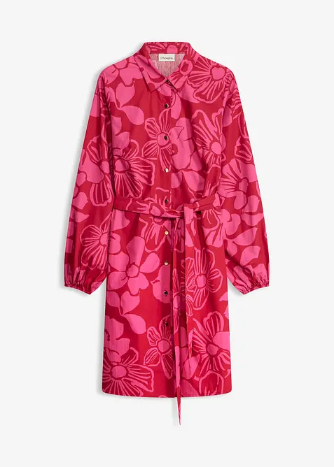 Robe-chemise 100% coton, bonprix