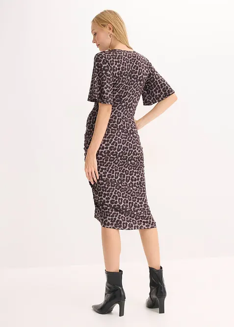 Robe midi pr&egrave;s du corps, bonprix