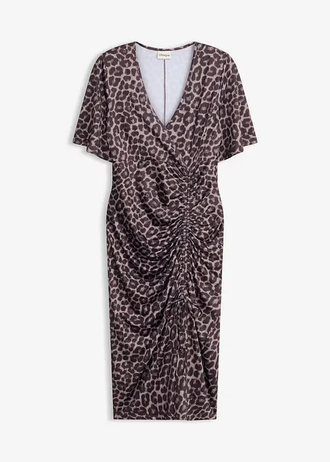 Robe midi pr&egrave;s du corps, bonprix