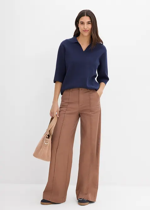 Polo en maille, bonprix