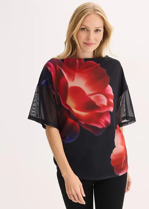 T-shirt en mesh, bonprix