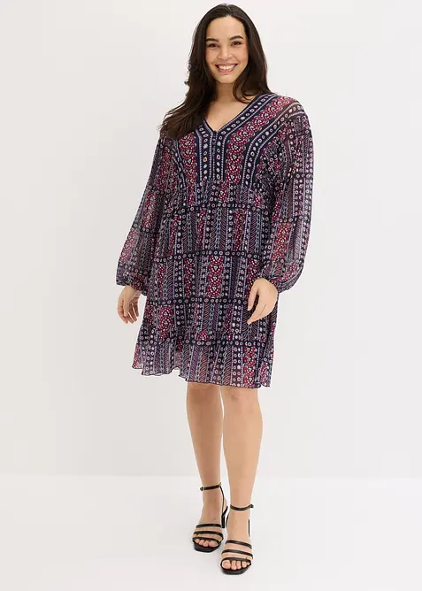 Robe-tunique en mesh doux, bonprix