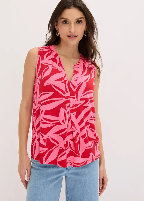 Top en jersey viscose doux, bonprix