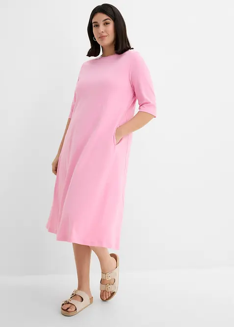 Robe en jersey de coton &eacute;pais, bonprix