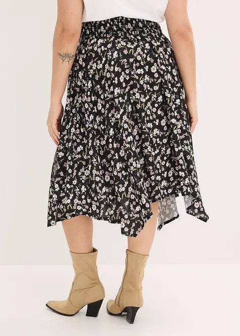 Jupe midi 100% viscose, bonprix