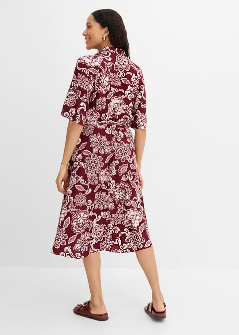 Robe-chemise en viscose fluide, bonprix