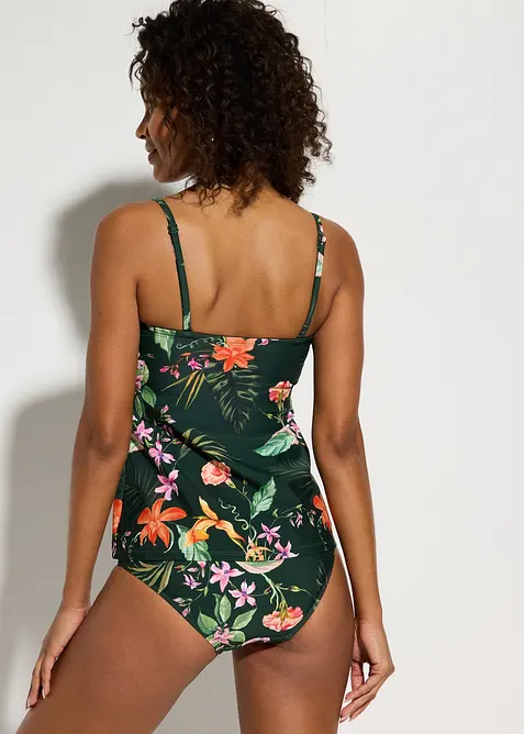 Tankini bandeau style crois&eacute; (ens. 2 pces), bonprix