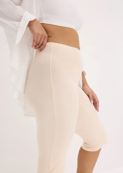 Pantalon corsaire sculptant, maintien l&eacute;ger, bonprix