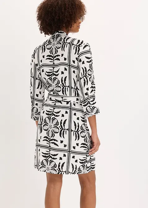 Robe-chemise en viscose fluide, bonprix