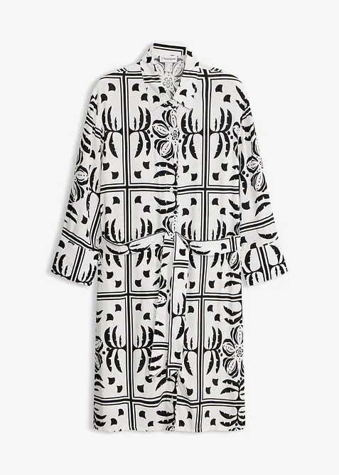 Robe-chemise en viscose fluide, bonprix