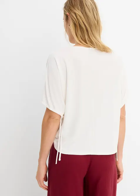 T-shirt ample en maille piqu&eacute;e robuste, bonprix