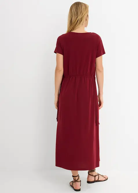 Robe douce en jersey piqu&eacute;, bonprix