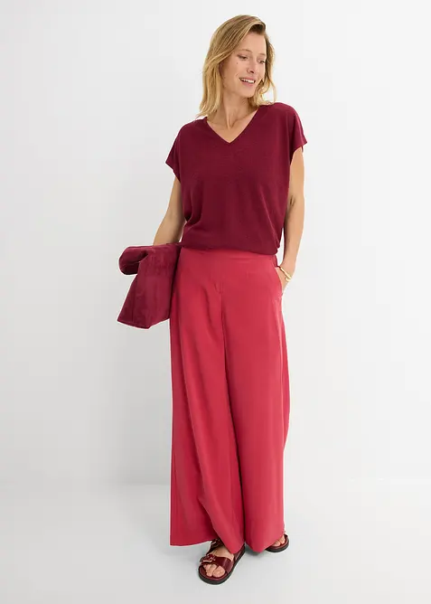 T-shirt oversize, aspect maille, bonprix