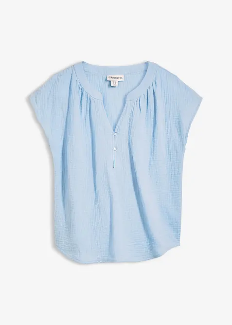 Blouse en gaze 100% coton, bonprix