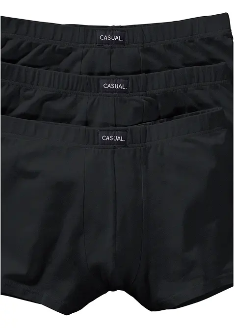 Lot de 3 boxers coton, bonprix