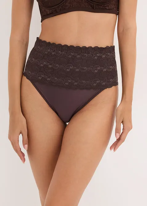 Lot de 2 slips sculptants, maintien fort, bonprix