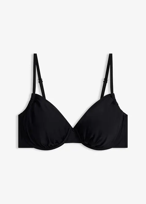 Haut de maillot &agrave; armatures et fronces lat&eacute;rales, bonprix