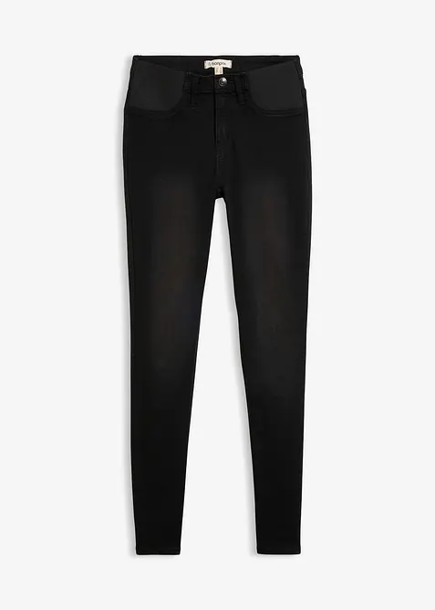 Jean skinny taille mi-haute, extensible, bonprix