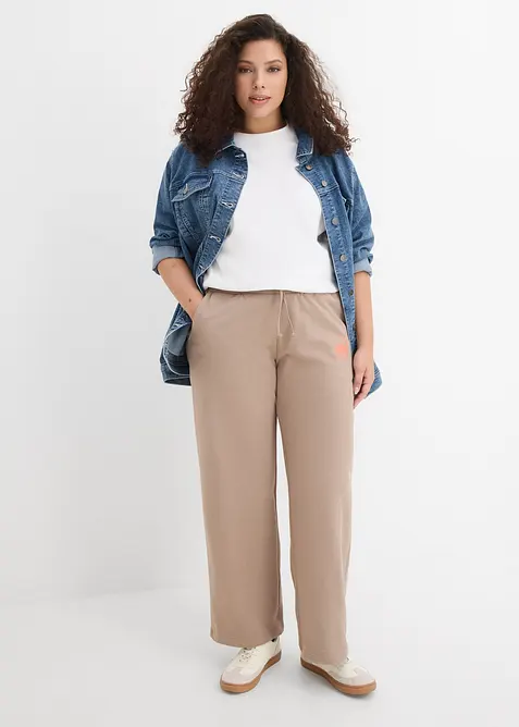 Pantalon de jogging 100% coton, bonprix