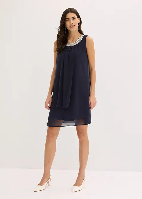 Robe de qualit&eacute; avec application, bonprix