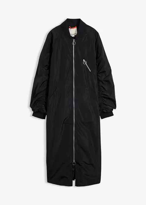 Manteau l&eacute;ger avec col en bord-c&ocirc;tes, bonprix