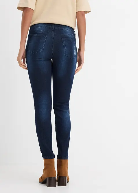Jean skinny taille mi-haute, stretch, bonprix