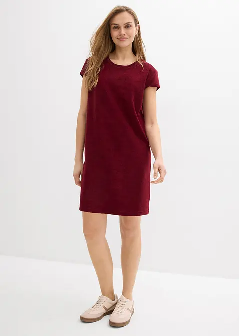 Robe en jersey &eacute;ponge, bonprix