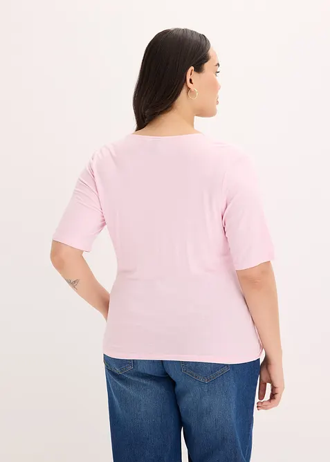 T-shirt doux en viscose extensible, bonprix