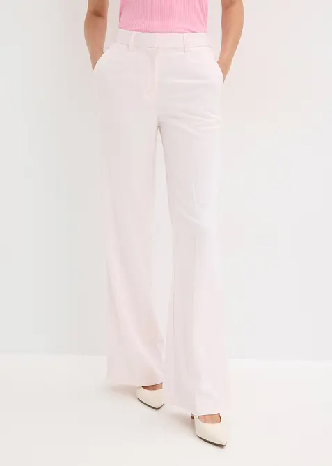 Pantalon &agrave; taille &eacute;lastiqu&eacute;e, bonprix