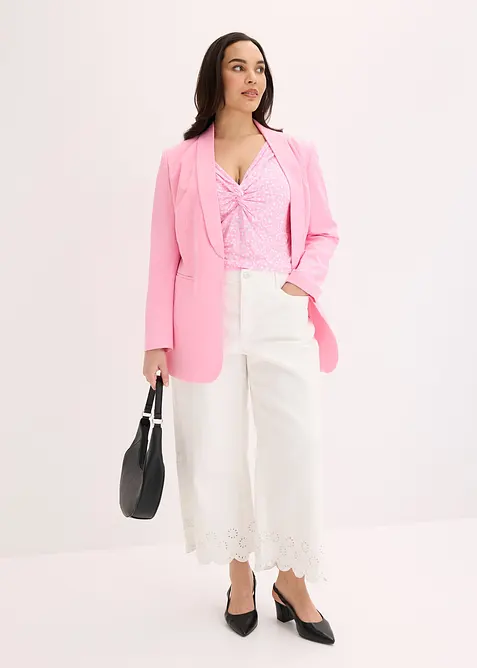 Blouse en jersey viscose extensible, bonprix