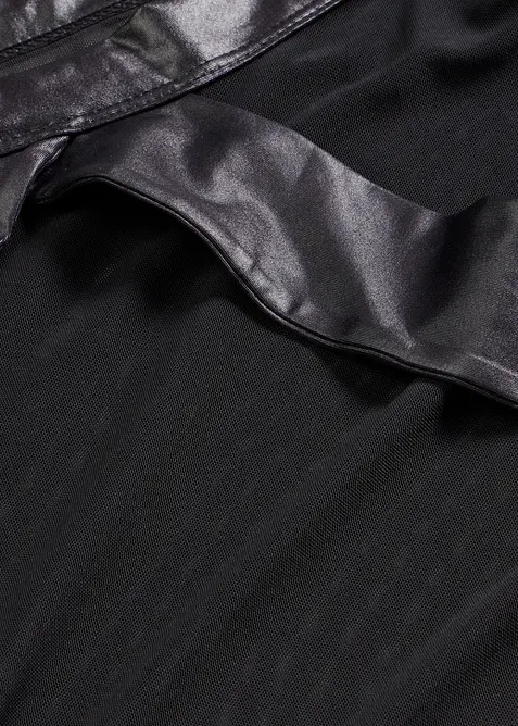 Robe wet-look, bonprix