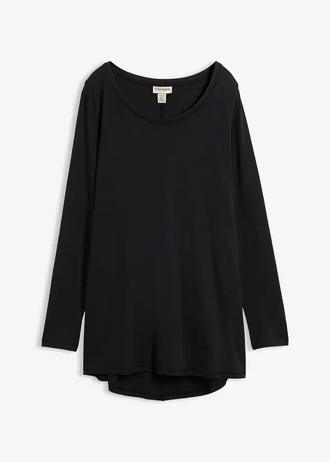 T-shirt manches longues 100% coton, bonprix