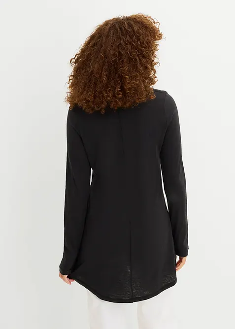 T-shirt manches longues 100% coton, bonprix