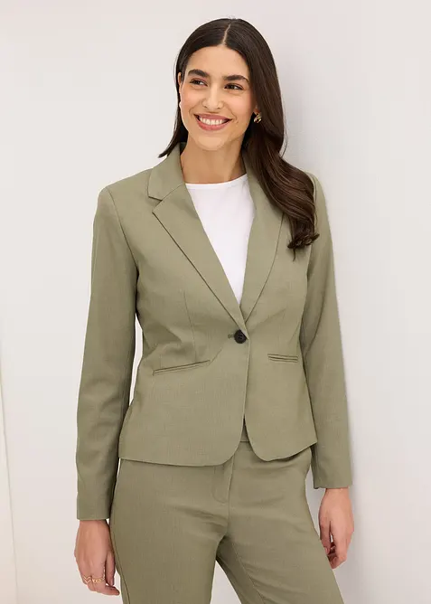 Blazer &agrave; poches passepoil&eacute;es, petite stature, bonprix