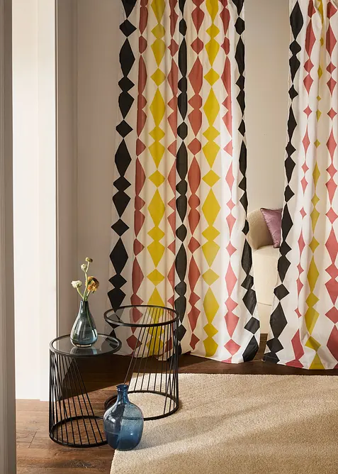 Voilage en polyester recycl&eacute; (1 pce), bonprix