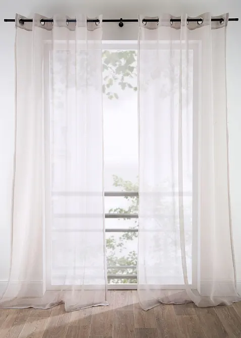 Voilage &agrave; fine texture mesh (1&nbsp;pce), bonprix