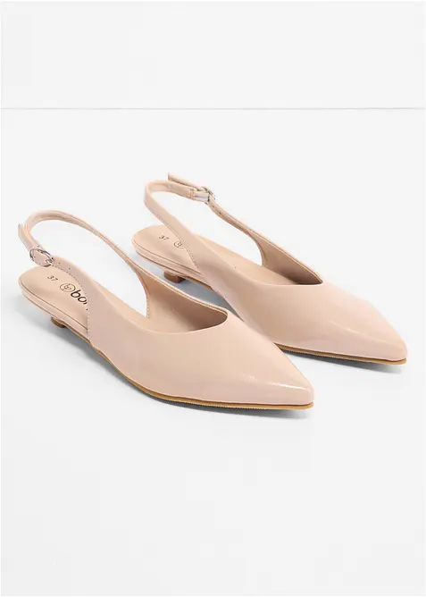 Ballerines slingback vernies, bonprix